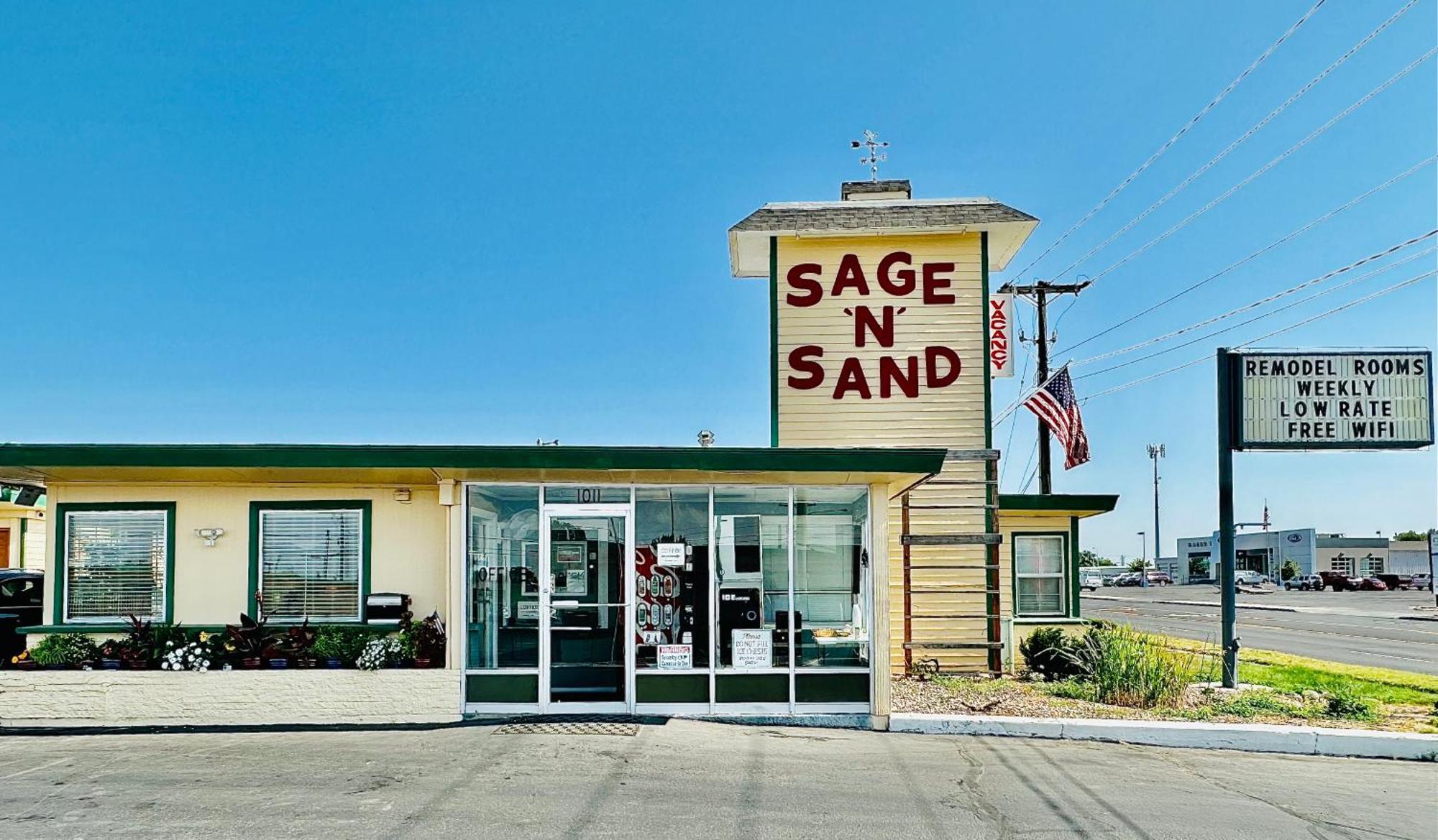 Sage N Sand Motel Moses Lake Extérieur photo
